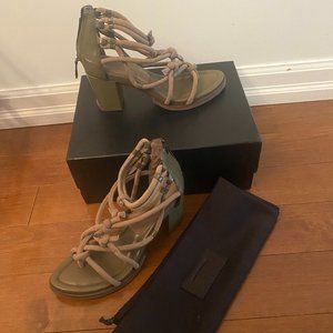 Strappy Green Alexander Wang Sandals